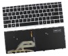 Tastatura HP Neagra ProBook 640 G5 cu Rama Argintie iluminata backlit