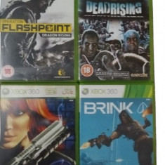 Joc XBOX 360 Dead Rising + Perfect Dark Zero + Brink + Operation Flashpoint Dragon Rising