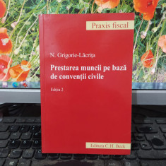 N. Grigorie-Lăcrița, Prestarea muncii pe bază de convenții civile, 2008, 073