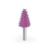 Biax sculptura lemn SABURR - Cap conic 19 mm tija 6 mm, Granulatie Saburr Giga ASPRA - Violeta