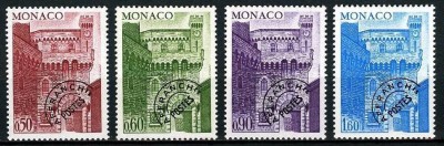 C4742 - Monaco 1976 - Preobliterate 4v. neuzat,perfecta stare foto