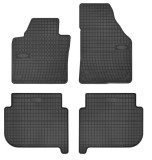 Covorase Auto Cauciuc Volkswagen Touran 2003-2010, Negru, Set [Numar Piese], Dedicate, Protectie Mocheta