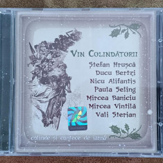 cd audio cu muzica Romaneasca folk , Selectii Crăciun, Hrușca, Alifantis...