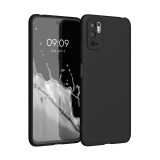 Husa pentru Xiaomi Redmi Note 10 5G, Silicon, Negru, 54947.47, Carcasa, Kwmobile