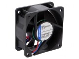 Ventilator axial 24V 60x60x25mm 46m3/h 37dBA