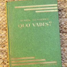 QUO VADIS? - HENRIK SIENKIEWCZ (CARTE IN LIMBA FRANCEZA)