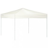 Cumpara ieftin Cort pliabil pentru petrecere, crem, 3x3 m