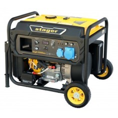 Stager DigiS 9500iea Generator digital invertor open-frame 9.5kW, monofazat, benzina, optional automatizare - 6960270420615