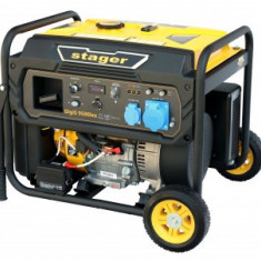 Stager DigiS 9500iea Generator digital invertor open-frame 9.5kW, monofazat, benzina, optional automatizare - 6960270420615