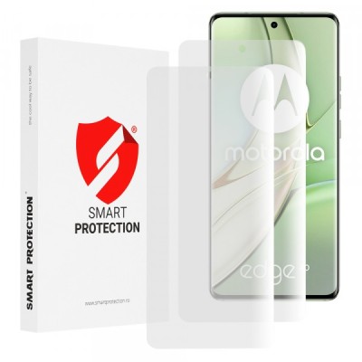 Folie de protectie Ecran Smart Protection Premium Classic pentru Motorola Edge (2023) / Edge 40 Neo / Edge 40, Plastic, Set 2 bucati foto