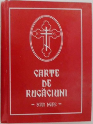 Carte de rugaciuni (Scris mare) foto