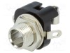 Conector Jack 6,3mm soclu mamă mono LUMBERG