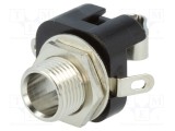Conector Jack 6,3mm soclu mamă mono LUMBERG