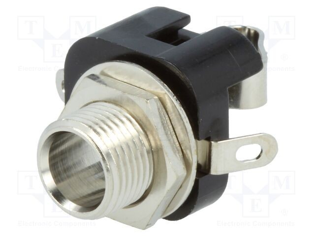 Conector Jack 6,3mm soclu mamă mono LUMBERG
