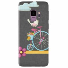 Husa silicon pentru Samsung S9, Bird
