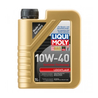 Ulei motor Liqui Moly Leichtlauf 10W40 - API SL/CF; ACEA A3/B4 (1317) (9500) 1 Litru foto
