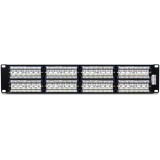 Patch Panel 48 porturi RJ45 UTP 19&#039;, Cat5/5e - TRENDnet TC-P48C5E SafetyGuard Surveillance