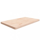 VidaXL Blat de baie, 100x60x4 cm, lemn masiv netratat