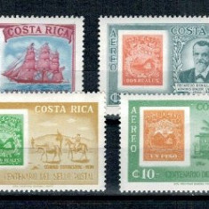 Costa Rica 1963 - Ziua marcii postale, serie neuzata