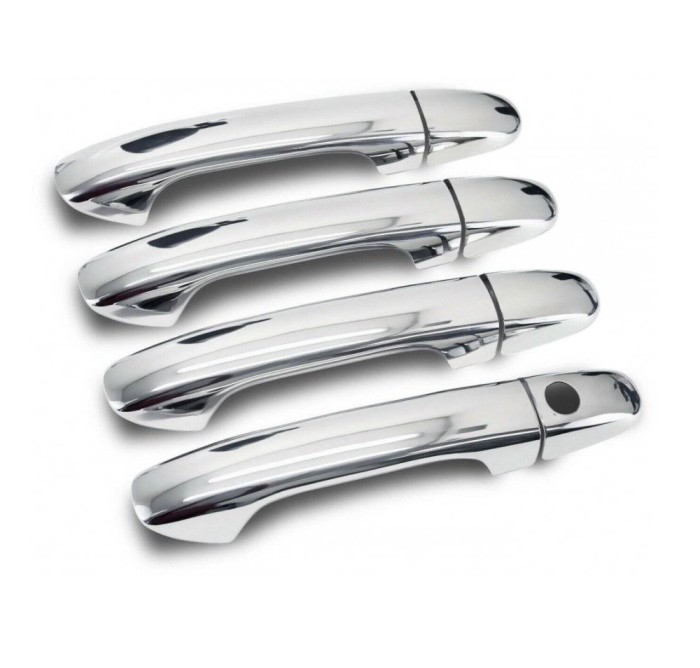 Set ornamente manere inox compatibile Mercedes Vito , V-class W447 fara Keyless Go 2014+