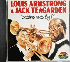 Louis Armstrong &amp; Jack Teagarden &lrm;&ndash; Satchmo Meets Big T NM / NM cd muzica jazz _ Giants Of jazz, Europa