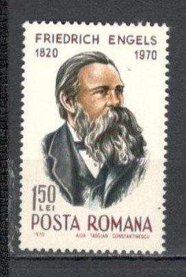 Romania.1970 150 ani nastere F.Engels-filozof TR.308 foto