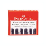 Cumpara ieftin Patroane stilou mici albastre 6 bucati/cutie Faber Castell