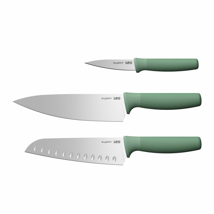Set Cutite BergHOFF Forest, 3 piese, Otel, Verde HighLine Cooking