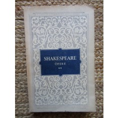 Shakespeare - Opere, vol 2 (Editia: 1955)
