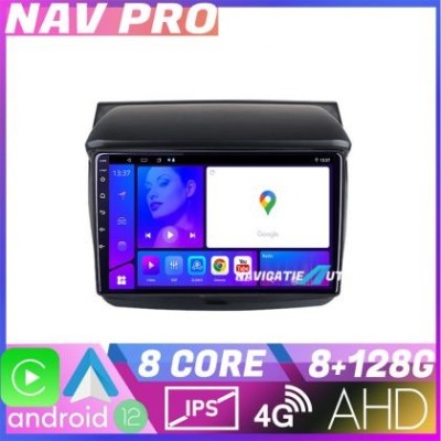 Navigatie Mitsubishi L200 2006 2014 KIT 094 EDOTEC-LITE Android Ecran 720P Octa Core 8 128 Carplay CarStore Technology foto