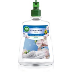 Air Wick Active Fresh Linen &amp; White Orchid odorizant de camera rezervă 228 ml