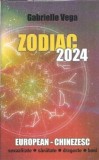 Carte Zodiac European-Chinezesc 2024 Gabriela Vega Editura Olimp Coperta Cartonata 128 Pagini Spiritualitate Ezoterism