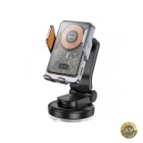 Incarcator Auto Wireless HOCO HW8 15W 1.67A Negru