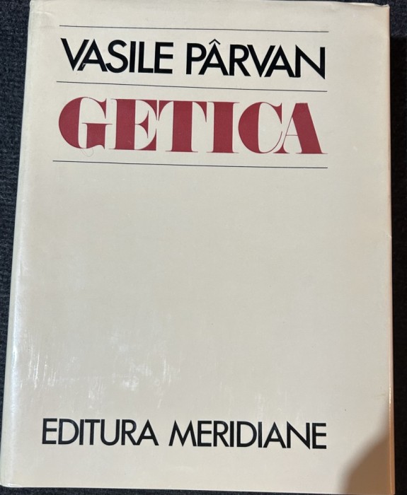 Getică - Autor: Vasile P&acirc;rvan