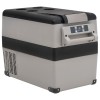 VidaXL Ladă frigorifică cu m&acirc;ner, negru și gri, 35 L, PP și PE 51787