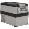 vidaXL Ladă frigorifică cu m&acirc;ner, negru și gri, 35 L, PP și PE 51787