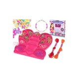 Set 10000 de margele pentru realizarea de bijuterii, bratari si pandantive, multicolor