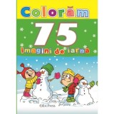 Coloram 75 imagini de iarna - Editura Erc Press
