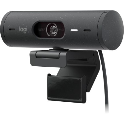 Camera web Logitech Brio 500, Full HD, Light correction, Auto-framing, Show Mode, USB Type-C, Graphite foto
