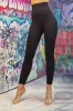 Y610-1 Colanti fashion cu talie inalta din material elastic reiat, M