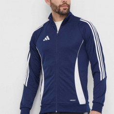 adidas Performance hanorac de antrenament Tiro 24 culoarea albastru marin, cu imprimeu, IR7498