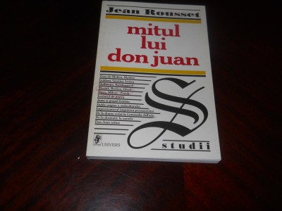 Jean Rousset-Mitul lui Don Juan foto