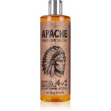 Bohemia Gifts &amp; Cosmetics Apache gel de curățare 4 in 1 pentru bărbați 400 ml