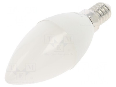 Lampă LED E14 470lm 4,7W 4000K foto