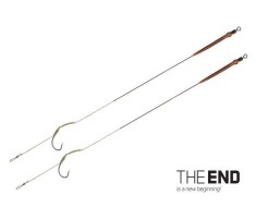 Montura Delphin THE END Skin rig / 2buc 20cm/25lbs/6 foto