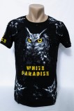 Tricou barbați imprimeu bufniță - XL