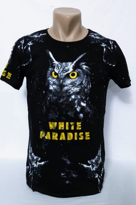 Tricou barbați imprimeu bufniță - XL foto