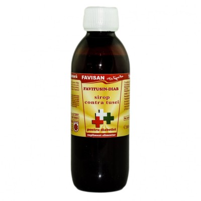 SIROP FAVITUSINDIAB (neglicogenolitic) 250ml FAVISAN foto