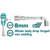 TOTAL - CHEIE TUBULARA TIP L - 8MM (INDUSTRIAL) PowerTool TopQuality