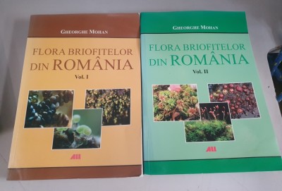 Gheorghe Mohan - Flora briofitelor din Romania , 2 volume - editia 2015 foto